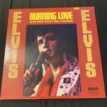 Elvis Presley.  Burning Love And Hits From His Movies. - £8.37 GBP