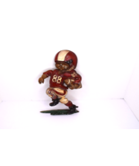 Vintage Football Player Wall Art Homco 1976 #88 Red Metal Boys Room or B... - €11,16 EUR