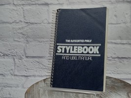 The Associated Press Stylebook and Libel Manual 1988 Spiral-bound - £15.46 GBP