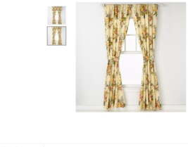 Chaps Ralph Lauren Dylan Floral 4-PC Drapery Panels with Tiebacks - £79.08 GBP