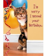 I&#39;m Sorry I missed Your Birthday- Greeting Card - 00746 - $51.41 MXN