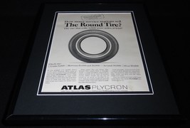 1966 Atlas The Round Tires Framed 11x14 ORIGINAL Vintage Advertisement - $44.54