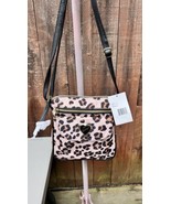 Betsey Johnson Nylon Mush Crossbody Messenger Bag Multi Animal Print  BB... - $81.39 CAD