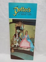 Potters International Hall Of Fame St. Augustine Florida Brochure - $16.03