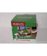 Peanuts Gang Happy Holidays 20 oz. Ceramic Mug NEW - £18.87 GBP