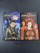 Star Trek Dark Passions Complete Full Book Set 1 &amp; 2 By Susan Wright - P... - £7.68 GBP