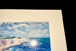 Signed 1991 Laguna Beach Late Afternoon Festival of Arts Michael Jacques Print image 6