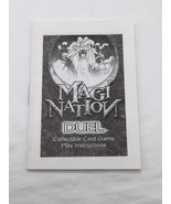Magi Nation Duel Small Size Rulebook - $9.71 CAD