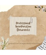 Professional Business Incorporation Documents Written by an Attorney on DVD - Ed - $220.00