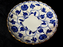 Vintage SPODE 5&quot; Replacement Saucer / Biscuit Plate COLONIAL BLUE 395839... - $13.18
