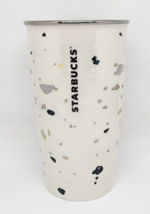 NO LID Starbucks Travel Coffee Mug Cup METALLIC MOSAIC CONFETTI 2014 12 oz - £9.42 GBP