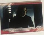 Star Wars The Last Jedi Trading Card #100 In The Dark With Kylo Ren - $1.97