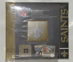 C R Gibson Tapestry N878556M NFL New Orleans Saints Scrapbook image 1