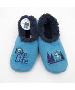Snoozies Men&#39;s Slippers Lake Life Large 11/12 Blue - £11.67 GBP