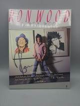 Rolling Stones  Ron Wood Signed Autographed Paintings Drawings Book 1st ... - $32.16