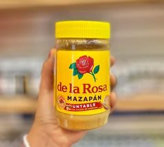 De La Rosa~Spreadable Mazapan~400 gr~Peanut Butter~NEW~Delicious Quality  - £18.83 GBP