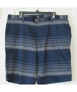 Calvin Klein Stretch Flat Front Short Cadet Navy  Men&#39;s Sz 38 NWT Very Nice - $456.13 MXN