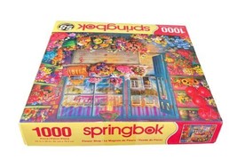 Springbok-Flower Shop - 1000 Piece Jigsaw Puzzle- 30" x 24" Cats Made in USA image 2