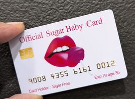 Aromabug Funny Fake Bankcards: 4 PACK. OFFICIAL SUGAR BABY Cards (Free S... - $19.75