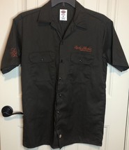 Lucky Bucket Brewing Company Shirt Dickies Black Size Medium NICE! - $24.07
