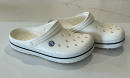 Crocs Unisex Adult Crocband Clog  WHITE US Men&#39;s 6 Women&#39;s 8 / EUR 38-39 - £19.10 GBP