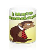 I Hate Mondays funny meme Mug 11oz - £17.56 GBP