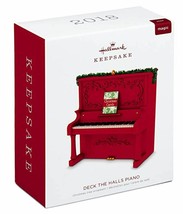 Hallmark: Deck The Halls Piano - Keepsake Ornament - 2018 - £21.36 GBP