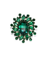 Vintage Luxury Lapel Collar Pins Corsage Brooch Women Jewelry Rhinestone... - £11.18 GBP