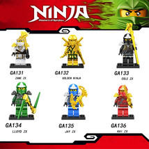 6PCS LEGO Phantom Ninja Series Mini Character building toy LEGO gift - £14.14 GBP