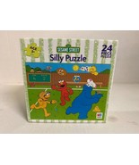 Sesame Street Silly Puzzle 24 Piece 2003 Hasbro MB Pre-Owned Ages 3 &amp; Up - £7.83 GBP