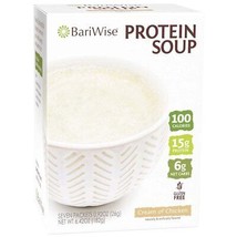 BariWise Protein Soup Mix, Cream of Chicken, Gluten Free &amp; Low Carb (7ct) - £20.72 GBP