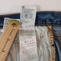 Levi's 501 Women's Cotton Blue Denim Pockets Jeans Measured Size (30"×27") image 4