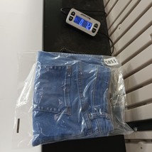 No Boundaries RN#52469 Mid-Rise  Blue Denim Stretch Mini Skirt Juniors Size 5 image 8