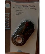 Travel Photo Alarm Clock - Memory Card Storage - BRAND NEW IN PACKAGE - $8.07 CAD