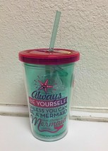 10OZ. REUSABLE BPA FREE &quot;ALWAYS BE YOURSELF..&quot; PRINTED CUP, FREE SHIPPING - £7.20 GBP