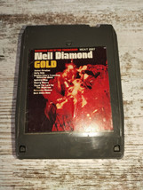 Neil Diamond Hits Live Gold 8 Track Tape Sweet Caroline Kentucy Woman So... - £2.35 GBP