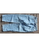 Canyon River Blues Men&#39;s 33x32 Loose Fit Light Wash Blue Jeans EUC - £23.69 GBP