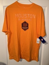 Houston Dynamo FC Orange Squad MLS Graphic T-Shirt Men&#39;s Small. Authenti... - £14.14 GBP