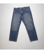 Vintage Harley Davidson Mens 40x30 Faded Relaxed Fit Wide Leg Denim Jean... - $87.94 CAD