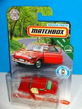 Matchbox 2019 Moving Parts MBX Road Trip &#39;65 Volkswagen Type 3 Fastback Red - £6.33 GBP