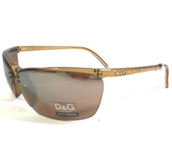 Dolce &amp; Gabbana Sunglasses D&amp;G 2088 COL. 607 Brown Square Frames w/ Brown Lenses - £98.54 GBP