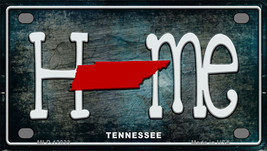 Tennessee Home State Outline Novelty Mini Metal License Plate Tag - £11.76 GBP