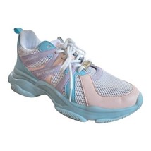 Juicy Couture Alexxis Trainer Blue Pink Purple Sneakers Women&#39;s 10 - £30.62 GBP