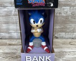 1994 Vintage Sonic The Hedgehog Figure 7” Piggy Coin Bank Sega 1990s Blu... - $39.55