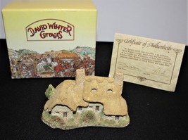 David Winter Meadow Bank Cottage 1985 Heart of England Series in Box with COA - £11.71 GBP