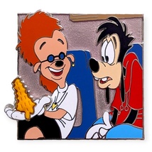 A Goofy Movie Disney Pin: Max and Bobby Leaning Tower of Cheeza - £31.38 GBP