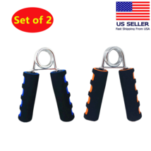 2X Exercise Foam Hand Grippers Forearm Grip Strengthener Grips heavy Exe... - £7.09 GBP