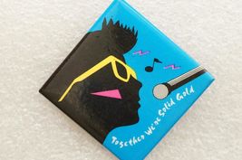 Vintage Pinback Button 1980s New Wave Rock Band Music Together We Are So... - $9.89