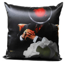 Dissizit! X Andrew Sebastion Los Angeles Art Hal Pacino BJ 15&quot; Throw Pillow NWT - £15.89 GBP