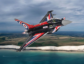 Eurofighter Typhoon FGR4 Aircraft &quot;Blackjack RAF Typhoon Display Aircraf... - £190.94 GBP